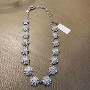 Talbots spark JOY Silver & crystal Necklace